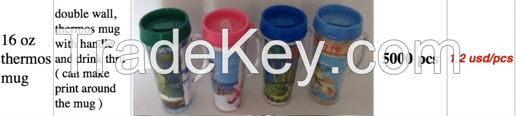 excess inventory mugs, bottles,keychains,golf balls and towel clips