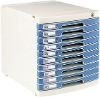 2012 Best Sale Plastic Office 10 Drawers File Cabinet(QBF-A2610)