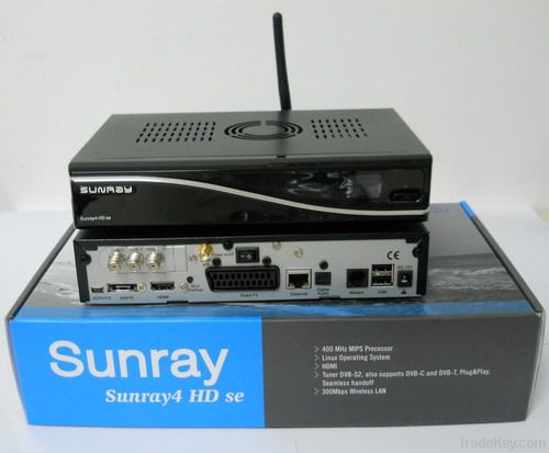 DVB HD Receiver with 300M WIFI Sunray4 800 se SR4