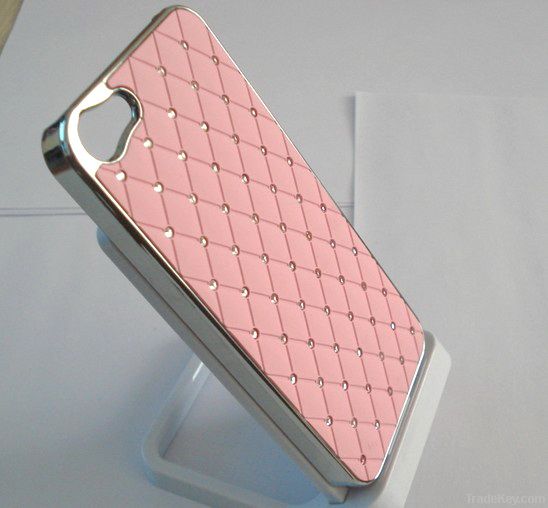 2012 new design for iphone5 case with diamond paste