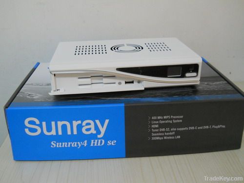 sunray4 SR4 800 se hd sunray 800se hd three tuner wifi sim2.1 receiver