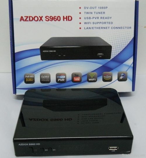Satellite receiver Nagra3 New Decoder AZDOX S960 Free for SKS +IKS New