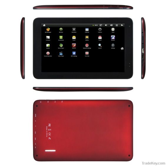 Android Tablet MID Multi-touch Wide Screen with WM8850 Cortex-A9