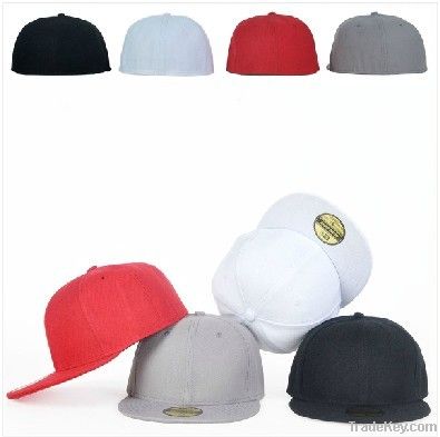 unadjustable flat visor baseball cap in stock