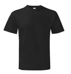 100% Cotton Blank Round Neck Short Sleeves T-Shirt