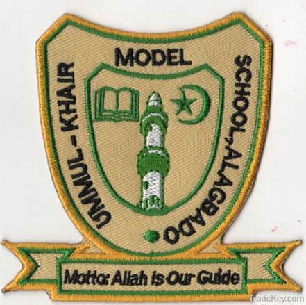 Custom school patch, custom embroidery, custom embroidery designs