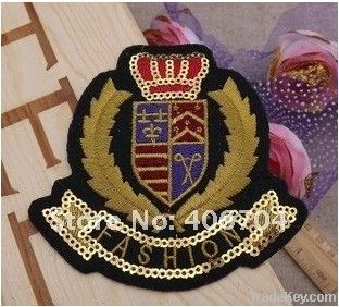 Military embroidery patch for garments, caps, shoes, bags