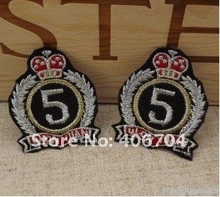 Military embroidery patch for garments, caps, shoes, bags