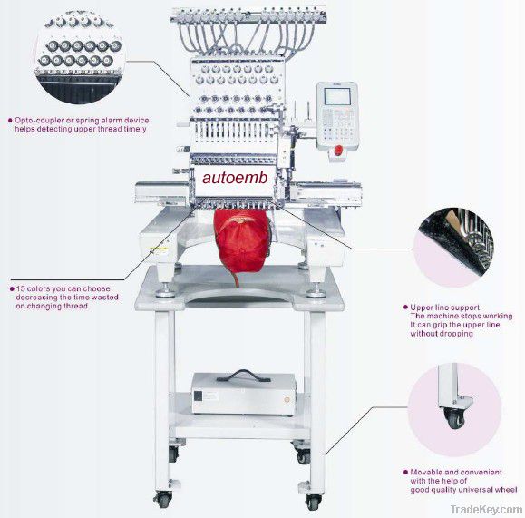 NEEDLES NO.15 Cap And T-Shirt Embroidery Machine