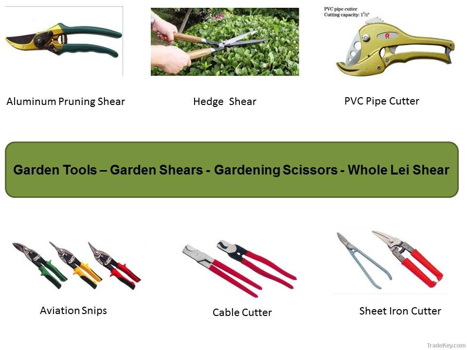 Garden Shears - Garden Scissors - Garden Tools - Hedge Shears