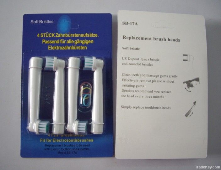 Electric toothbrush heads