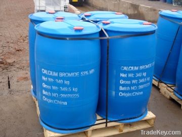 calcium bromide liquid 52% min from China