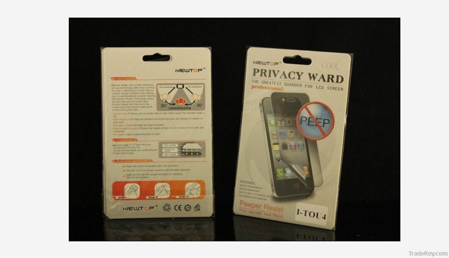 Privacy screen protector/mobile phone accessories