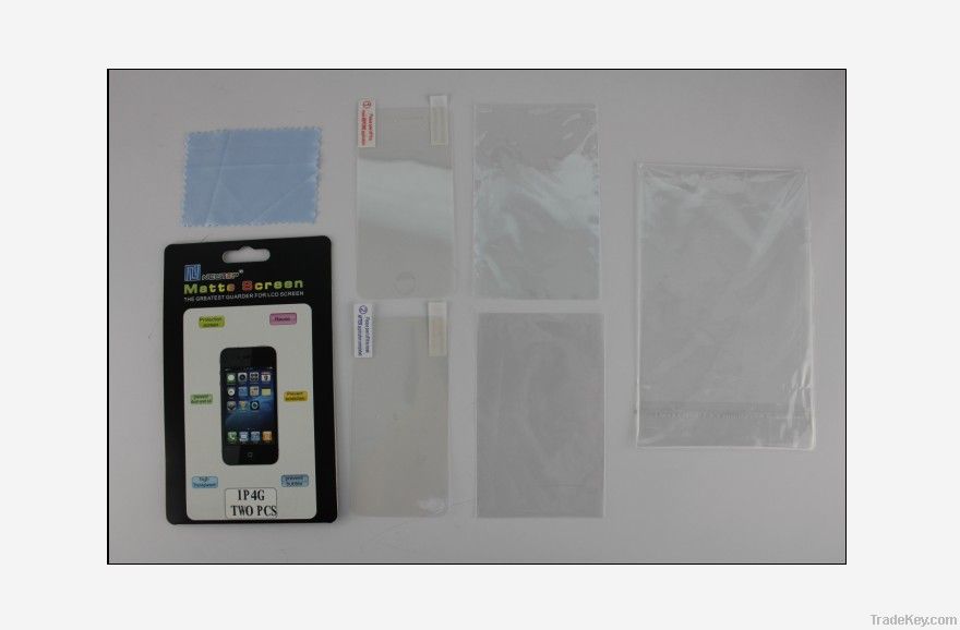 Matte/anti-fingerprint screen protector/mobile phone accessories