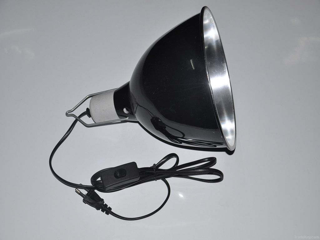 9.5 inch deep dome Reptile clamp lamp/reptile heating light