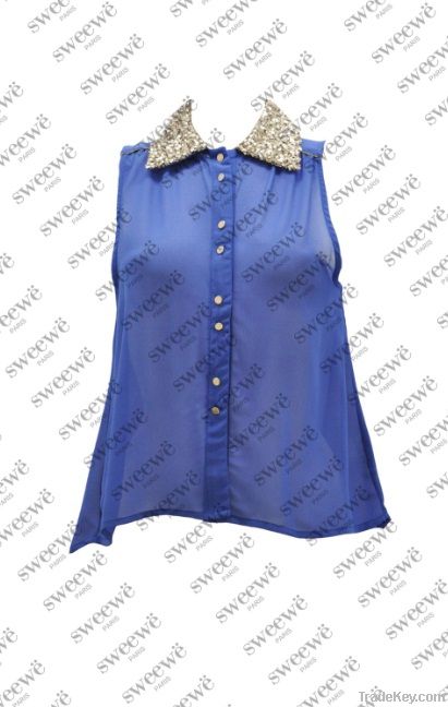 SWEEWE COBRA LONG COLLAR SHIRT