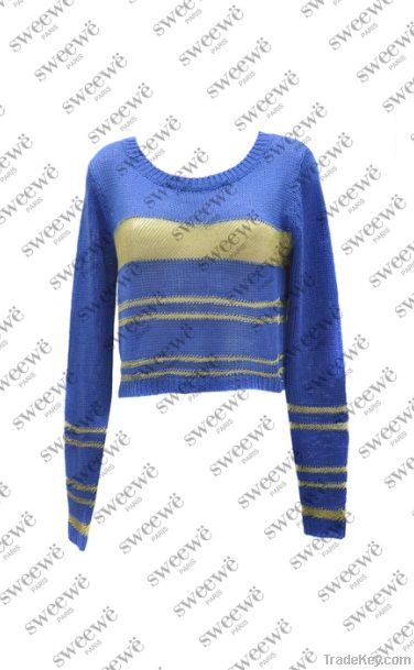 SWEEWE STRAP SWEATER