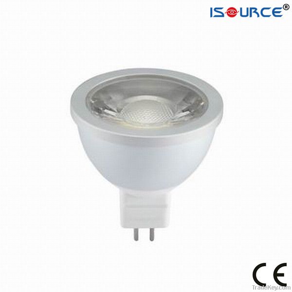 450Lm Led spot Gu5.3 led bulb 6w CRI 80 COB led spotlights