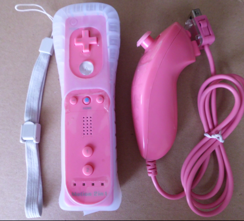 Remote And Nunchuk Controller For WII and for wii u, wireless and bluetooth