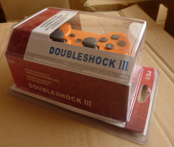 for ps3 video game controller/gamepad, with doul-shock