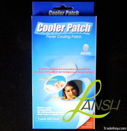 Fever cooling patch, Cooling fever patch, cooling sheet