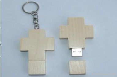 wooden USB flash drive