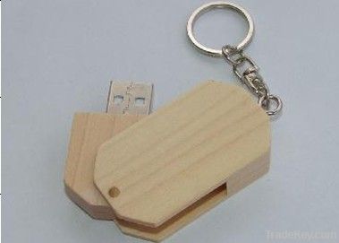 wooden USB flash drive