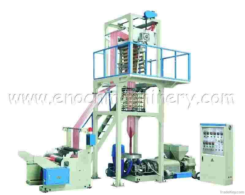 Two-color Striped Film Blowing Machine