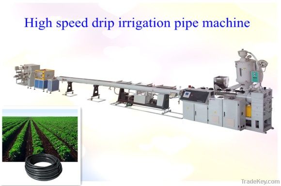 Drip irrigation tape extrusion machine