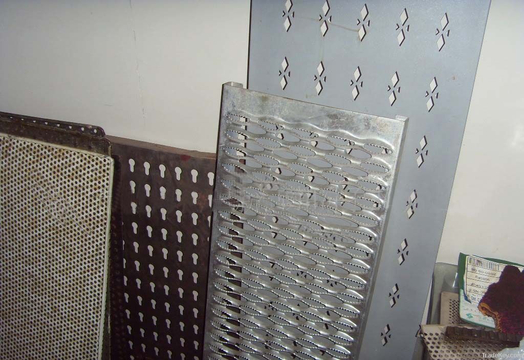 Decorative perforated metal