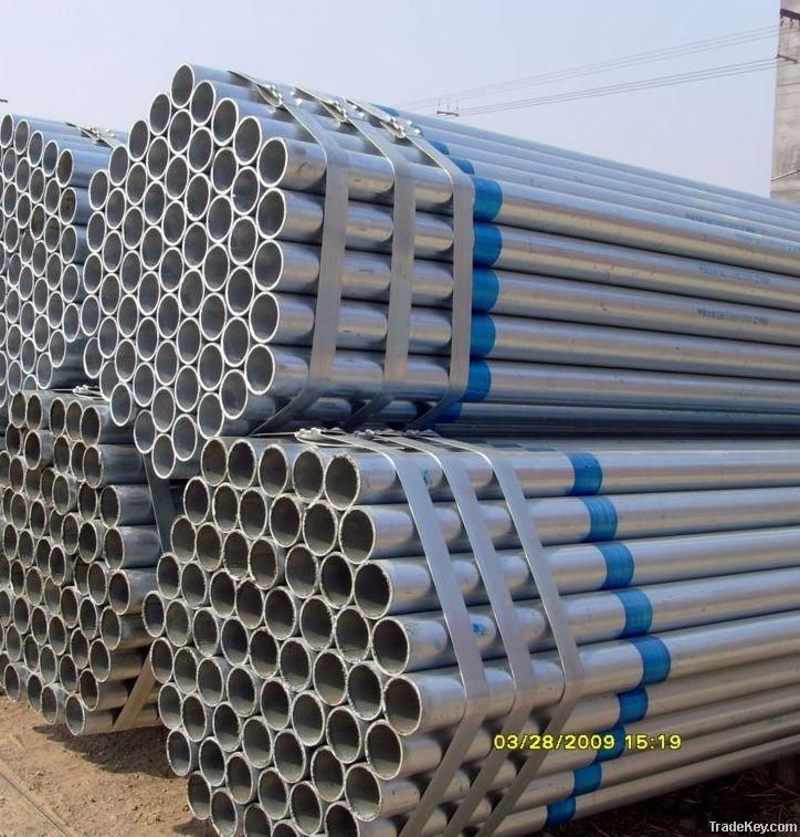 Hot Ã¢ï¿½ï¿½ dipped galvanized steel pipes