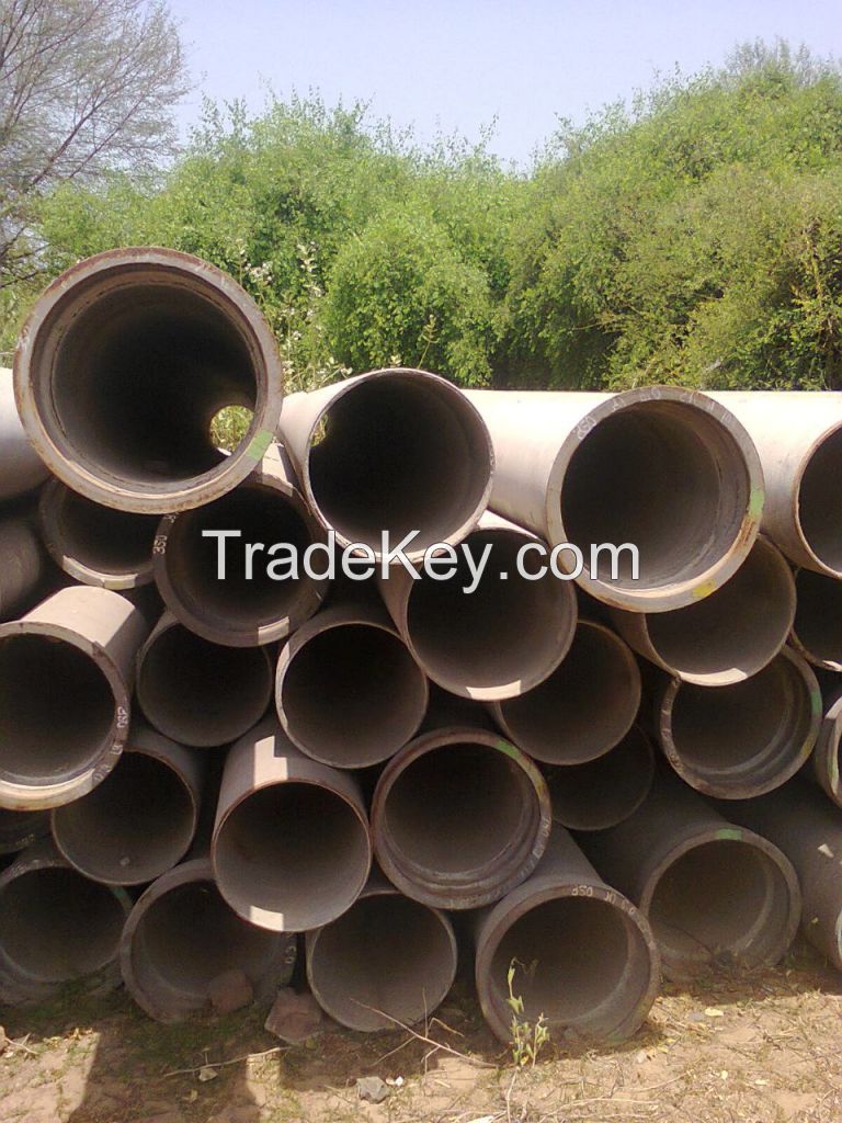 scrap of Cast Iron Pipe with Cement coating