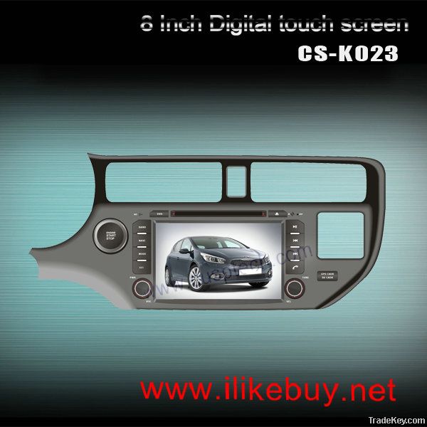 CS-K023 SPECIAL CAR DVD PLAYER WITH GPS FOR KIA K3 / Kia RIO 5 2012