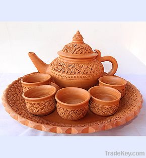 Clay Tea Set