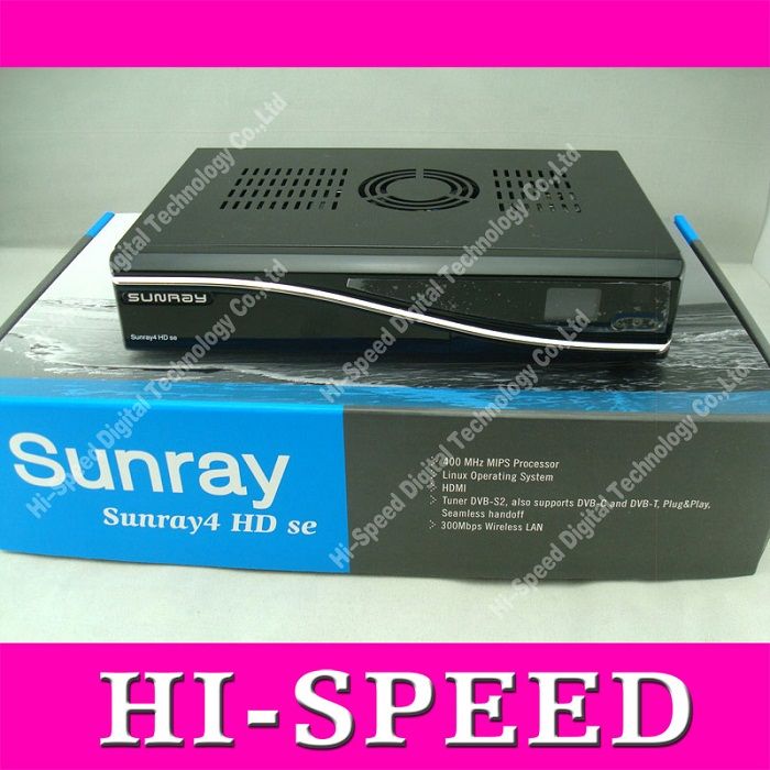 SUNRAY 800SE Sunray4 SR4 800hd se DVB-S/C/T triple tuner set top box