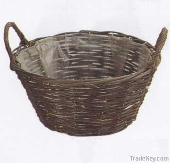 rattan flowerpot