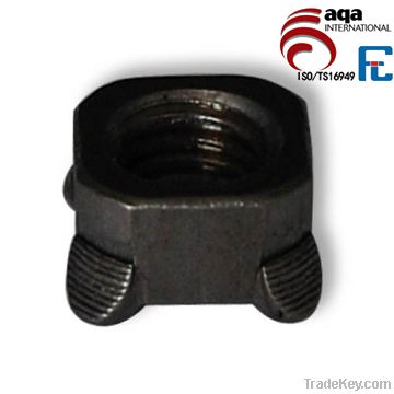 Square weld nuts