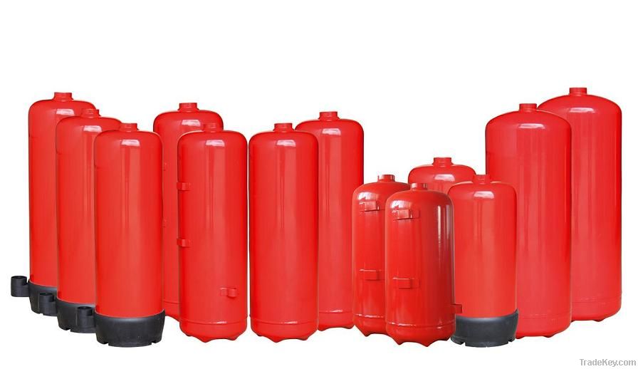 Cylinder for fire extinguisher