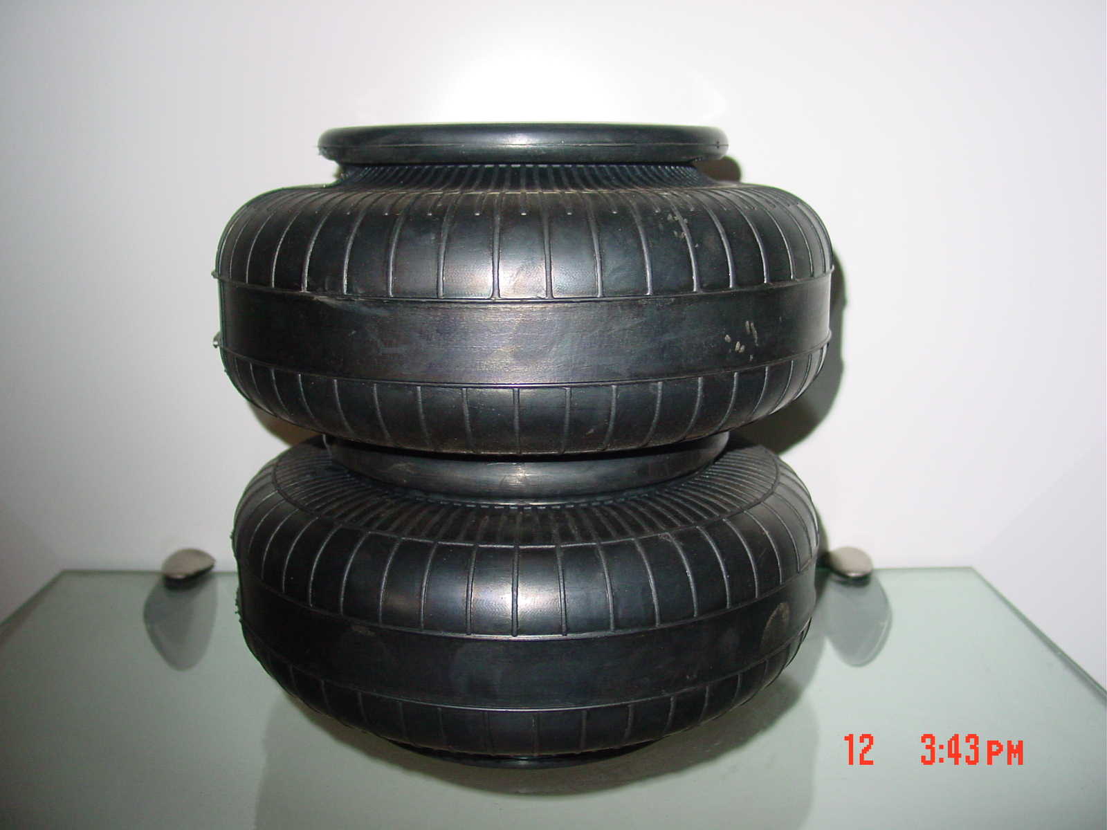 rubber air spring for lift axle