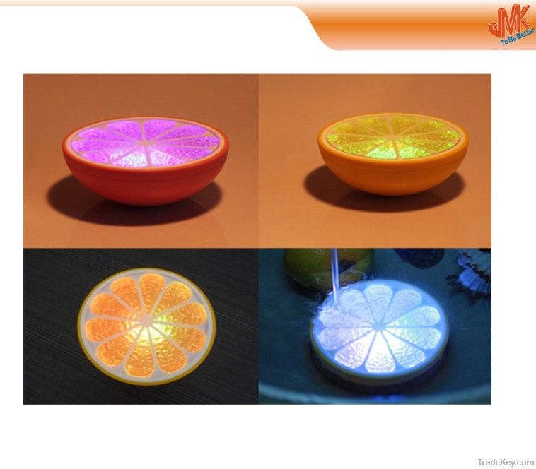 Colorful orange light , floating LED Lamp, Waterproof lamp