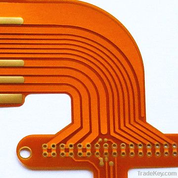 LF ENIG Surface Finished Flexible PCB  Board With 2oz Copper Thickness