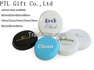 Disposable hotel paper cup lid glass cap cup cover stan cap 60-84mm