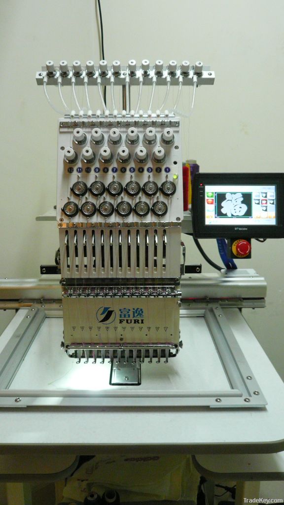 single head  embroidery machine