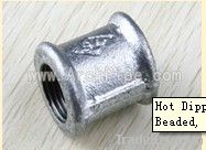 galvanized malleable iron pipe fittings socket