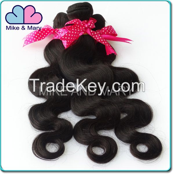 High Quality Unprocessed  5A Grade Body Wave Human Hair Extensions