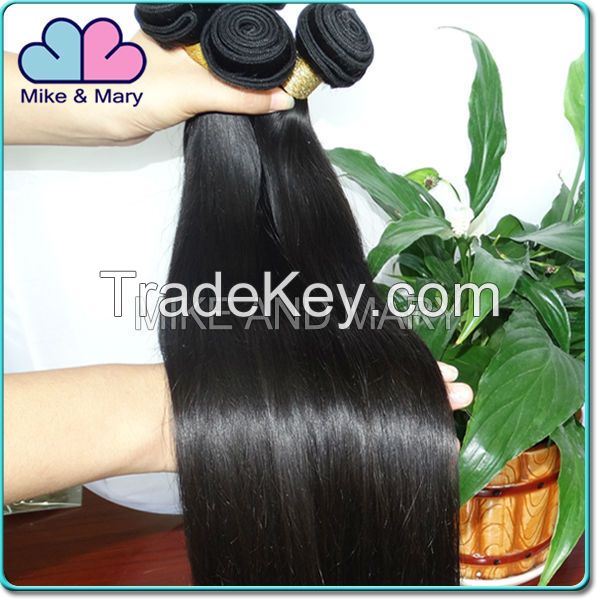 Brazilian Human Virgin Hair Silky Straight Hair Extensions