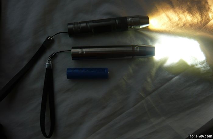 Rustless Steel LED Rough Stone Torch