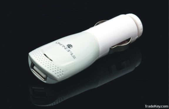 Fashion design USB car charger adaptor with 500mA