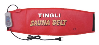 Sauna belt with LED