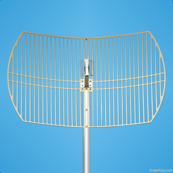 2.4GHz high gain Grid Parabolic Antenna for point to point wifi system